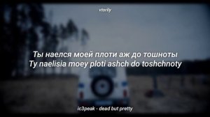 IC3PEAK - DEAD BUT PRETTY (Lyrics)