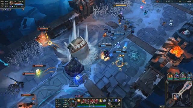 ШТУРМ НЕКСУСА + АРАМ (МОНТАЖ) League of Legends смотреть онлайн