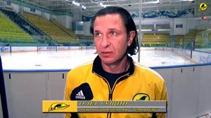 Интервью главного тренера ХК "Темиртау" (14.12.2015)
