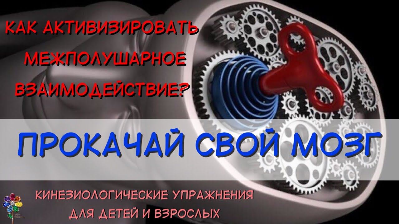 Как прокачать свой мозг? Кинезиологические упражнения Тренируем мозг Нейрогимнастика Межполушарное