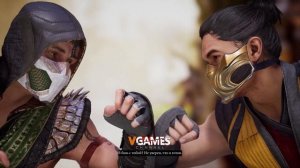 РЕПТИЛИЯ ПРОТИВ СКОРПИОН ВСЕ ДИАЛОГИ | MORTAL KOMBAT 1