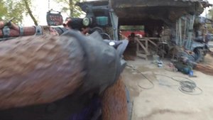 покраска  забора  из  арт  бетона камень  декоративный  скованными  элементами