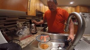 красная икра обработка и засолка часть 1