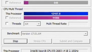 DUAL XEON E5 2683V4 VS RYZEN 9 5950X CPUZ TEST