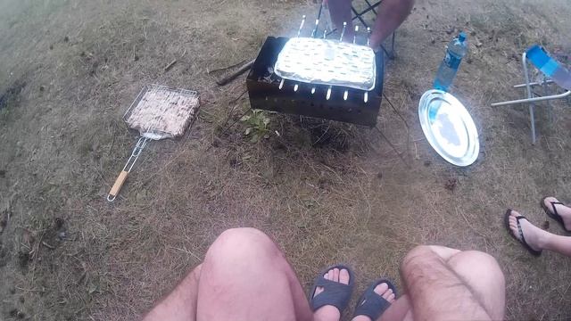 В отпуск с палатками.Часть 4,Второй день на Обском(15 июля). смотреть онлайн