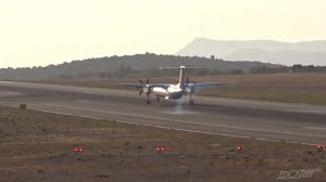 Croatia Airlines - Bombardier DHC-8-402 Q400 9A-CQD - Landing at Dubrovnik Airport LDDU/DBV