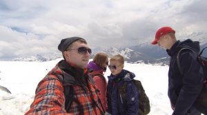 Кавказ день 3-й. Гора Эльбрус станция Гарабаши.  Вэкстедж.