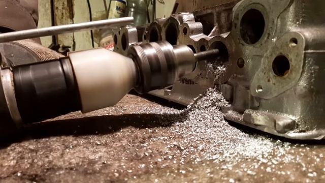 расточка каналов ГБЦ на классике
