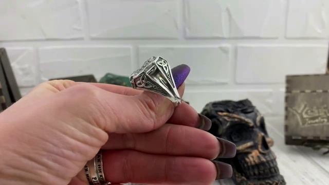 Mens ring Celtic cross