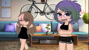 пусть мы похоже но мы одно и тоже(первое видео с сестрой)/Gacha club