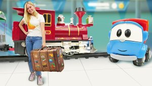 Лепим ПОЕЗД из пластилина! Лепка для детей из Плей До и мультики про машинки