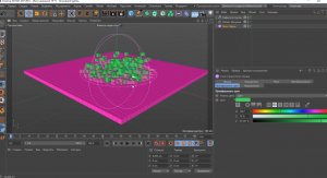 Cinema 4D. Поле Сфера.mp4