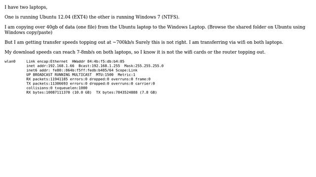 Ubuntu: Extremely slow transfer speed ubuntu -＞ Windows (2 Solutions!!) смотреть онлайн
