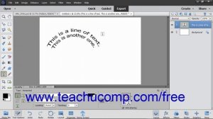 Photoshop Elements 2019 Tutorial Simplifying Text Adobe Training