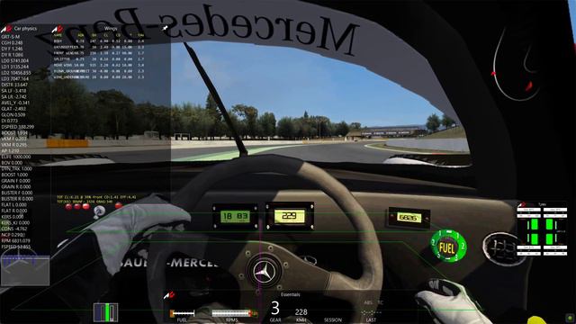 Sauber C11 Assetto Corsa Barcelona