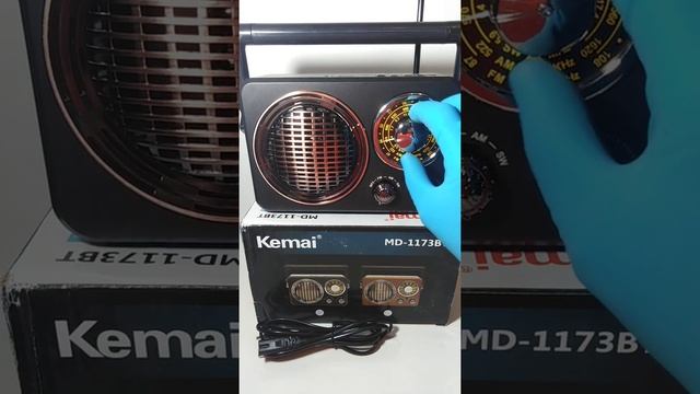 Радиоприемник Kemai MD-1173BT #радиоприемник #радио #портативнаяколонка #Bluetoothколонка #kemei