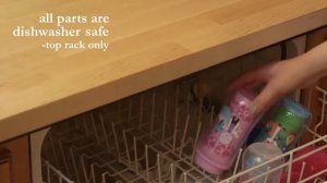 Dr. Brown's термопоильник-непроливайка с гибкой силиконовой трубочкой