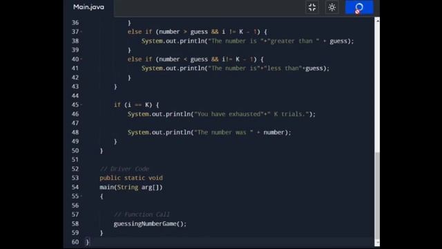 Number Guessing Game Java Oasis Internship Task 2 смотреть онлайн