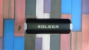 Koleer S 218 Bluetooth Speaker Unboxing and Playback Video
