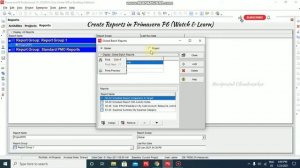 Create Reports in Primavera P6 (Watch & Learn)