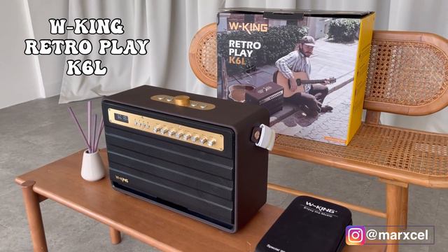 Review W-KING Speaker Karaoke Bluetooth K6L by Marxcel смотреть онлайн