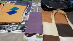 Поделки ручной работы из мебельной ткани.