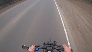 Электровелосипед 1500 ватт Замер максимальной скорости