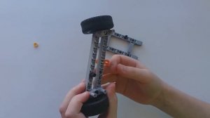 Как сделать быструю машинку из деталей LEGO TECHNIC