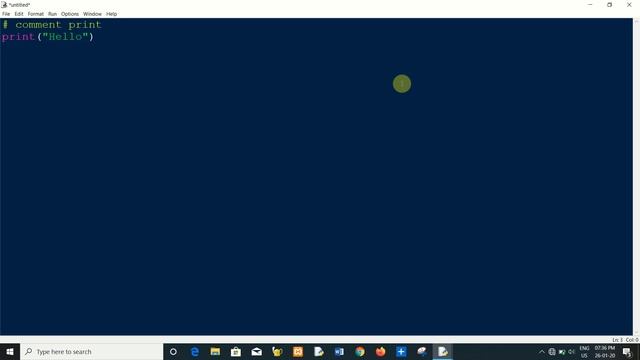 Python Basics 1 || Python Programming Tutorial #3
