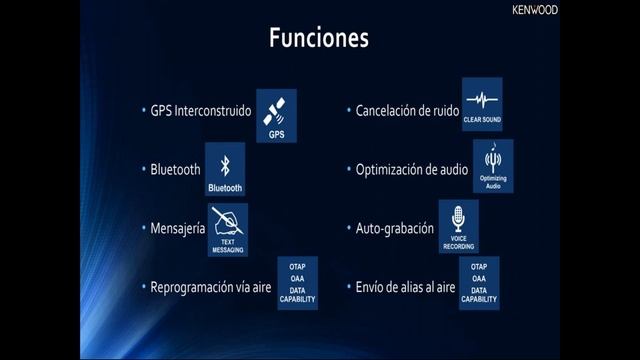 Características Generales de la nueva Serie NX3000 de KENWOOD смотреть онлайн