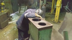 Печь из металла для дачи своими руками