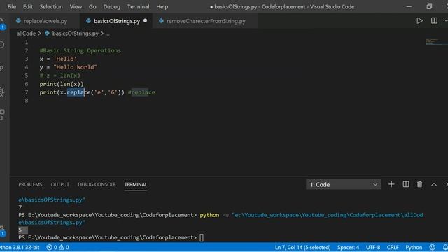 Python String Functions & Operations . Most Important Programming Concept.