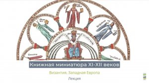 Лекция «Книжная миниатюра XI-XII веков (Византия, Западная Европа)»