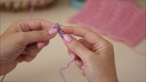 Волнистый ажурный узор Простой и эффектный