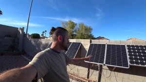 Can you mix Solar panels on a Micro Grid Tie inverter ?