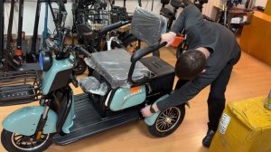 Электротрицикл Wenbox 3-х местный. Обзор электротрайкп Wenbox