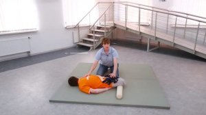 Школа ходьбы: парная ампутация бедра. Занятие3. Профилактика контрактур в положении «Лежа на животе