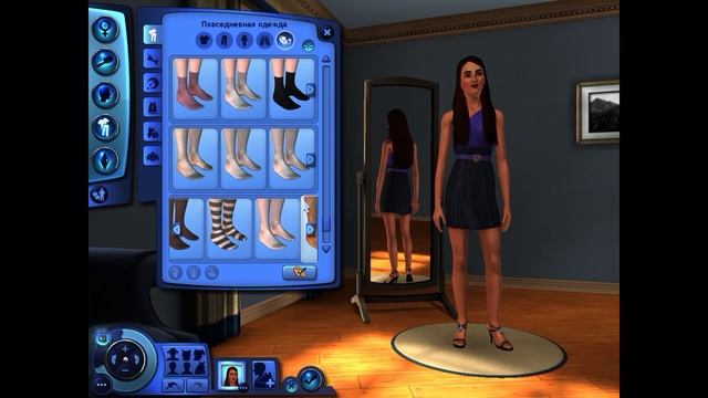 #2 Создаём персонажа в Sims 3 "Вперёд в будущее! | Знакомство со мной | Кошка, собака и лошадь смотреть онлайн