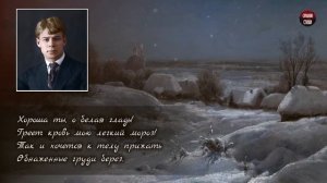 Сергей Есенин "Я по первому снегу бреду..." - Слушать и Учить аудио стихи