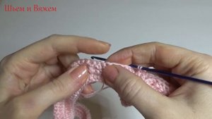 Детский вязаный джемпер/свитер крючком Реглан сверху Мастер класс Crochet Sweater top down Tutorial