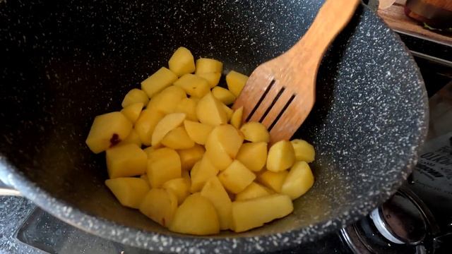 КАРТОШКА В КАЗАНЕ С МЯСОМ И ОВОЩАМИ!