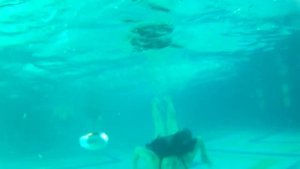 Аквапарк под водой