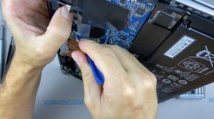 HP Envy 13-ad Disassembly, fan cleaning and thermal paste replacement