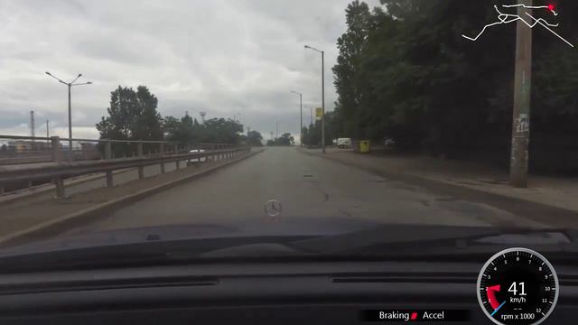 C 200 Diesel 1993 Driving Fast In Sofia смотреть онлайн