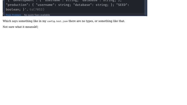 TypeScript now returning error on interface