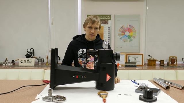 Как выравнивать жернова на кофемолке EK43