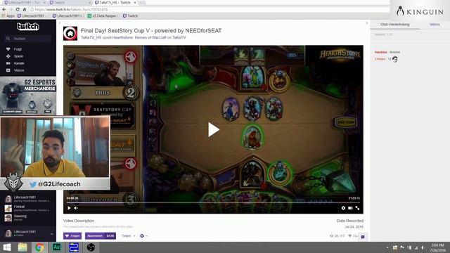 Lifecoach analyses his series against Thijs and Jackiechan (SeatStory Cup)