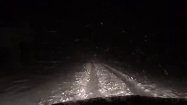 Ночью 16.01.2019 в пригороде Новороссийска было снежно смотреть онлайн