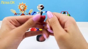 Лепка Луны из Фнаф. СУМАСШЕДШИЙ АНИМАТРОНИК СОЛНЦЕ и ЛУНА FNAF Security Breach. Лепим Фигурки