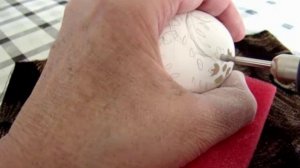 Кружевная резьба по яичной скорлупе часть 3